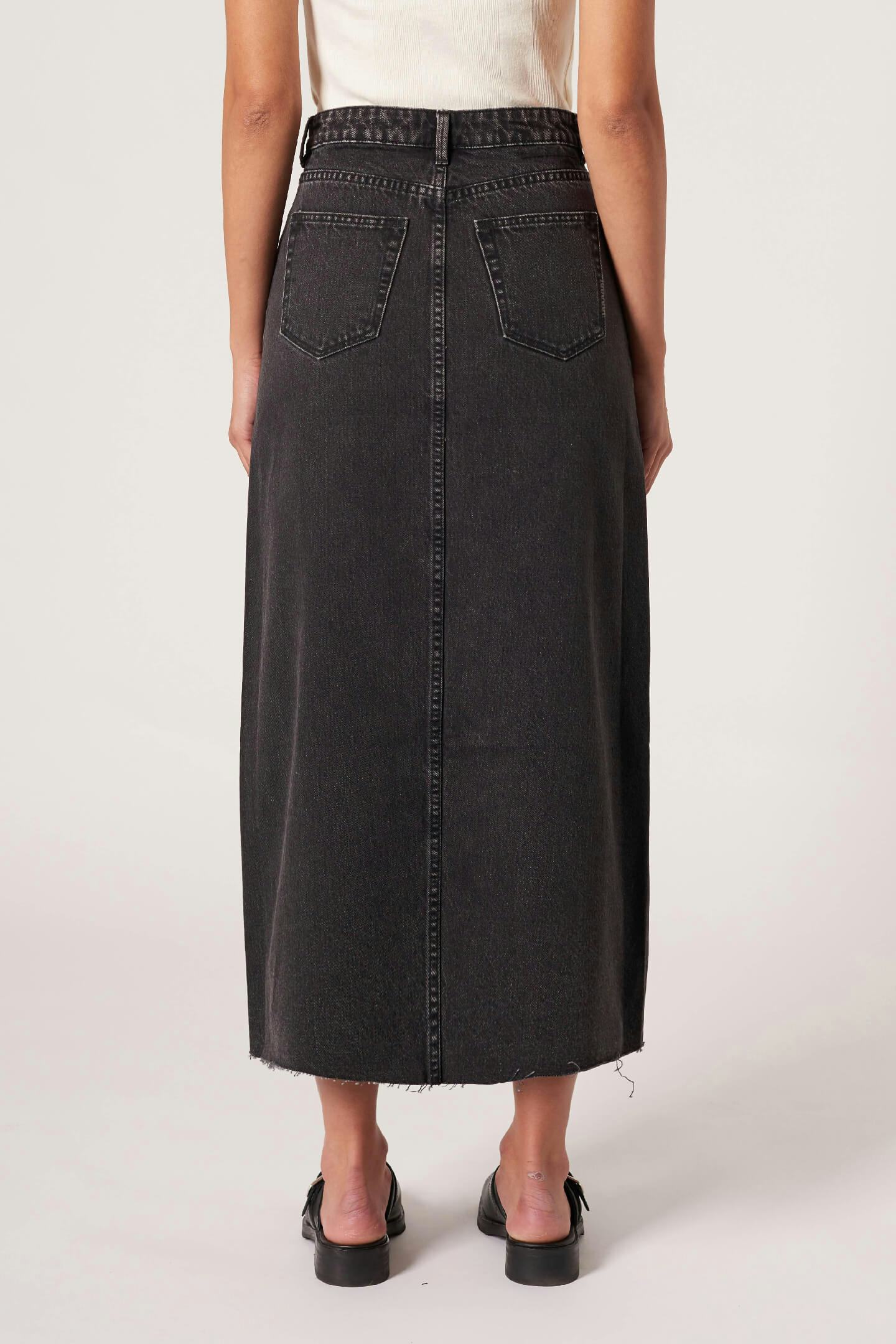 Darcy Maxi Skirt - Granite | Neuw Denim