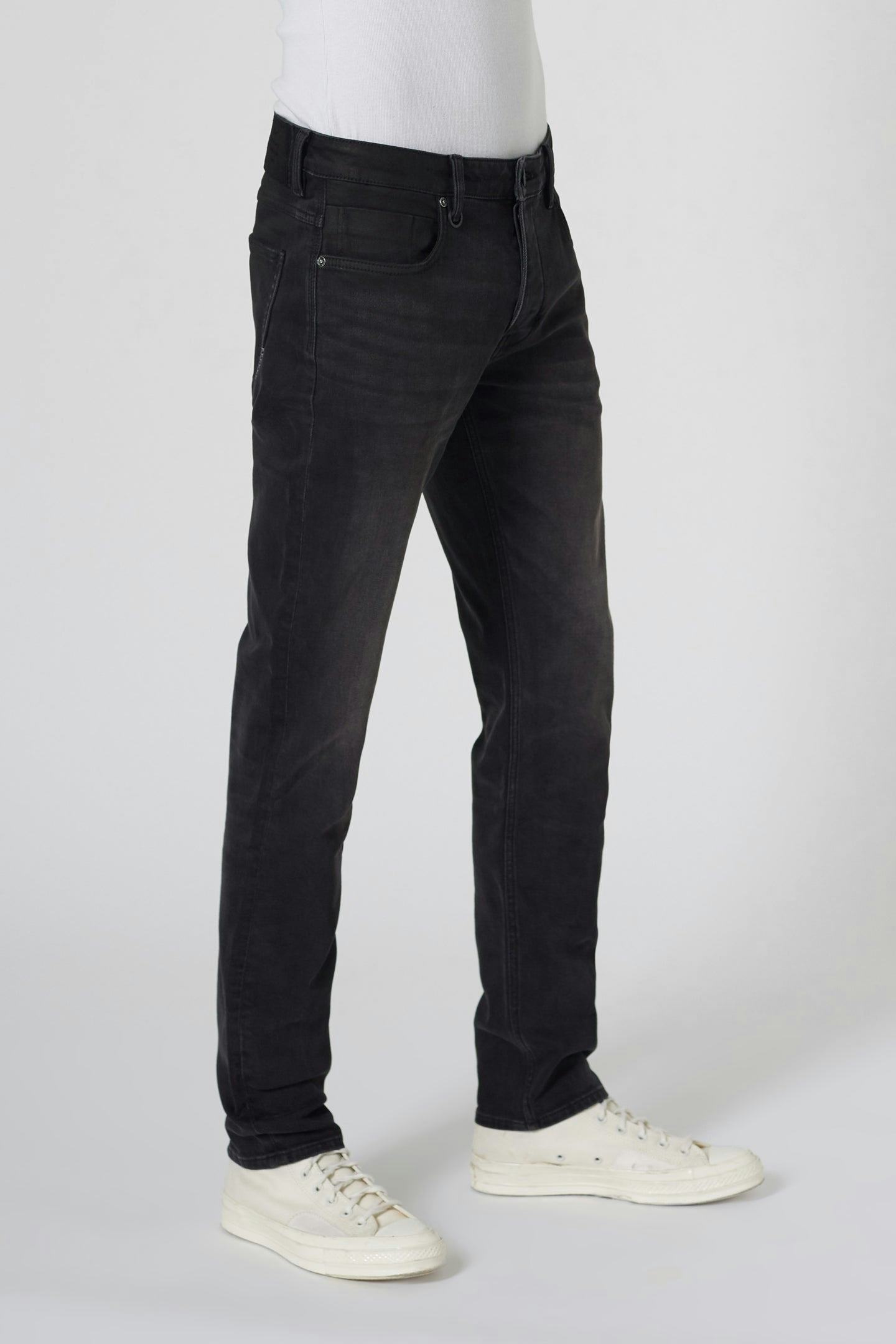 Lou Slim - Reel Neuw dark black mens-jeans 