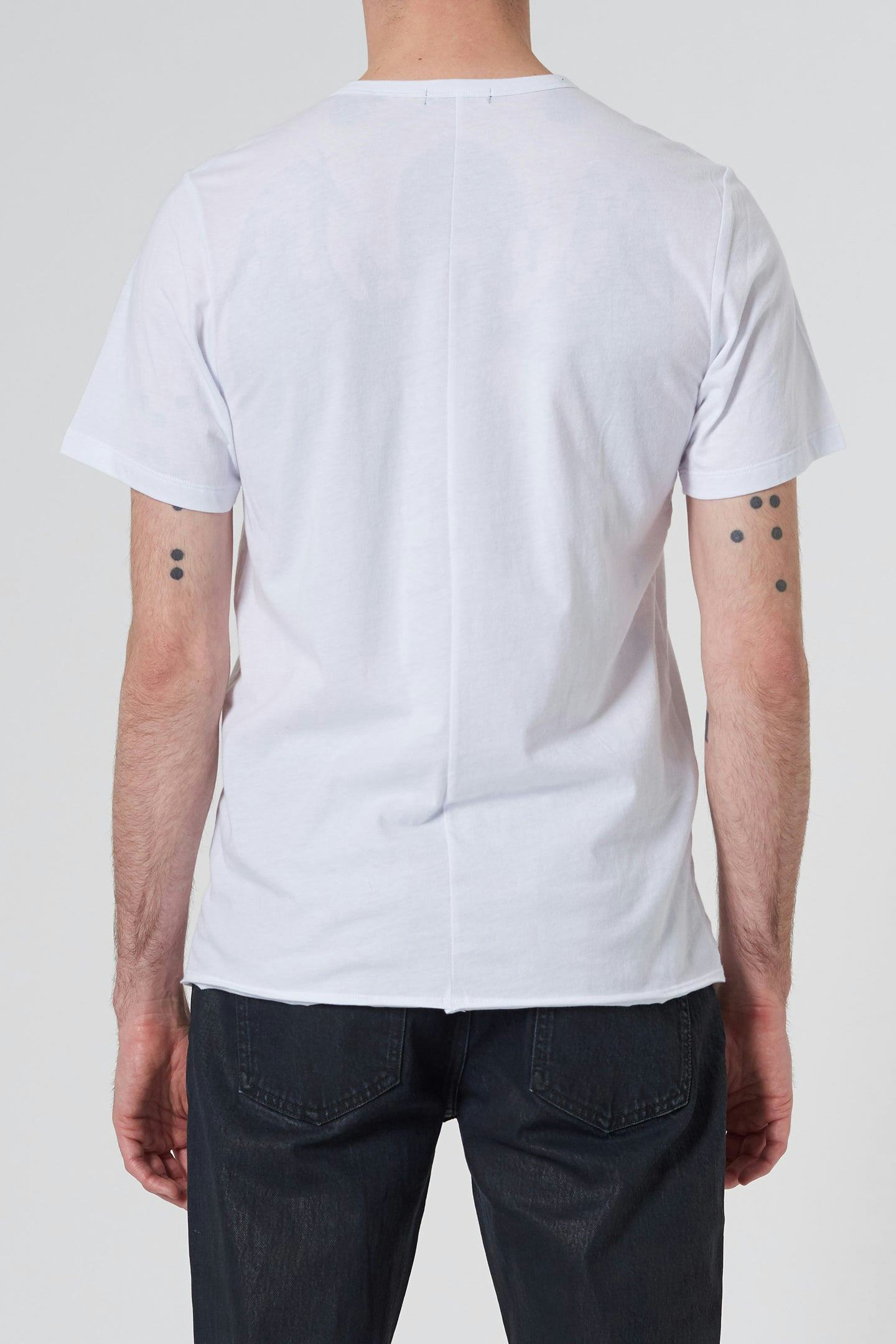 Layer Tee - White Neuw relaxed lightpurple mens-t-shirt 