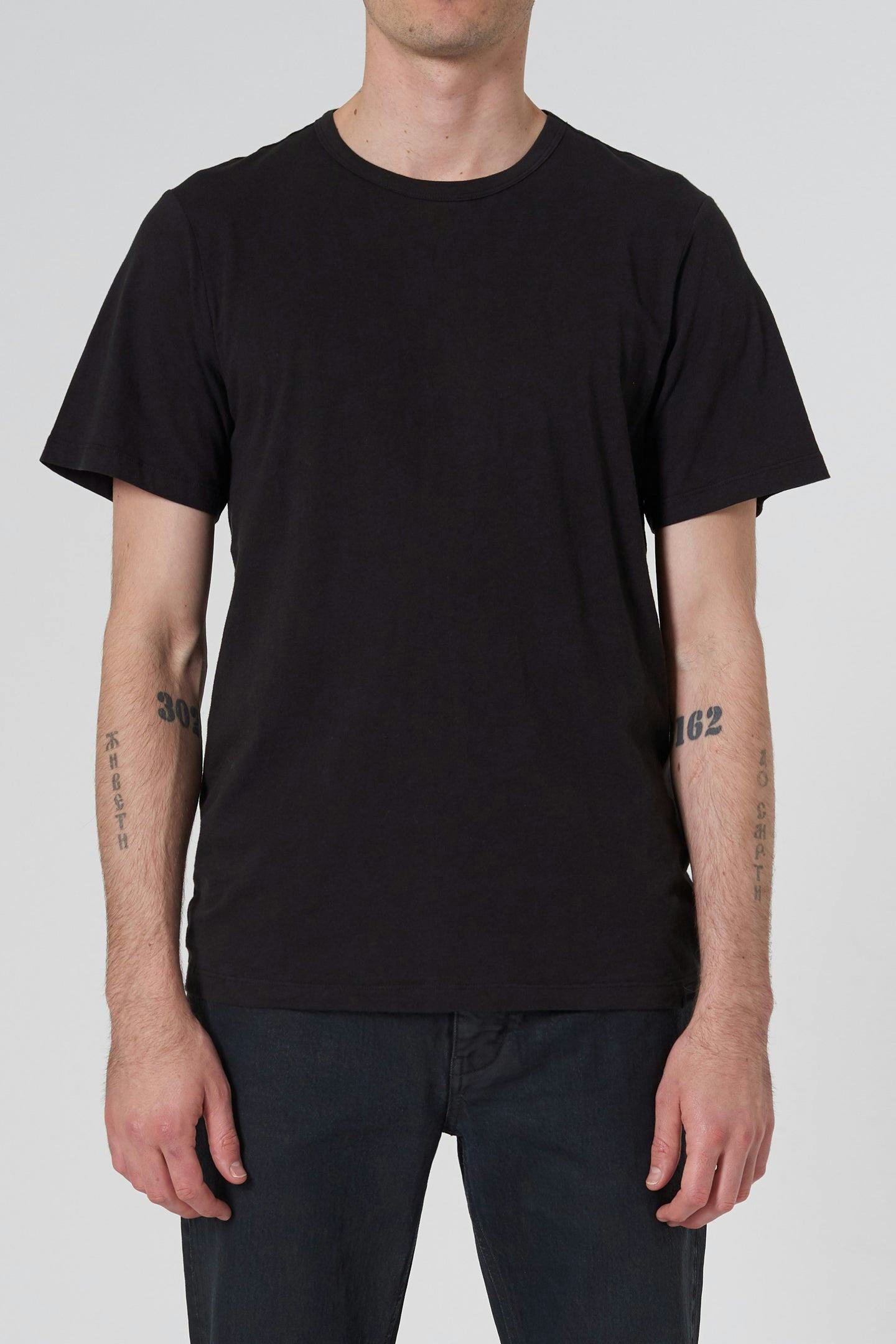 Layer Tee - Black Neuw relaxed black mens-t-shirt 