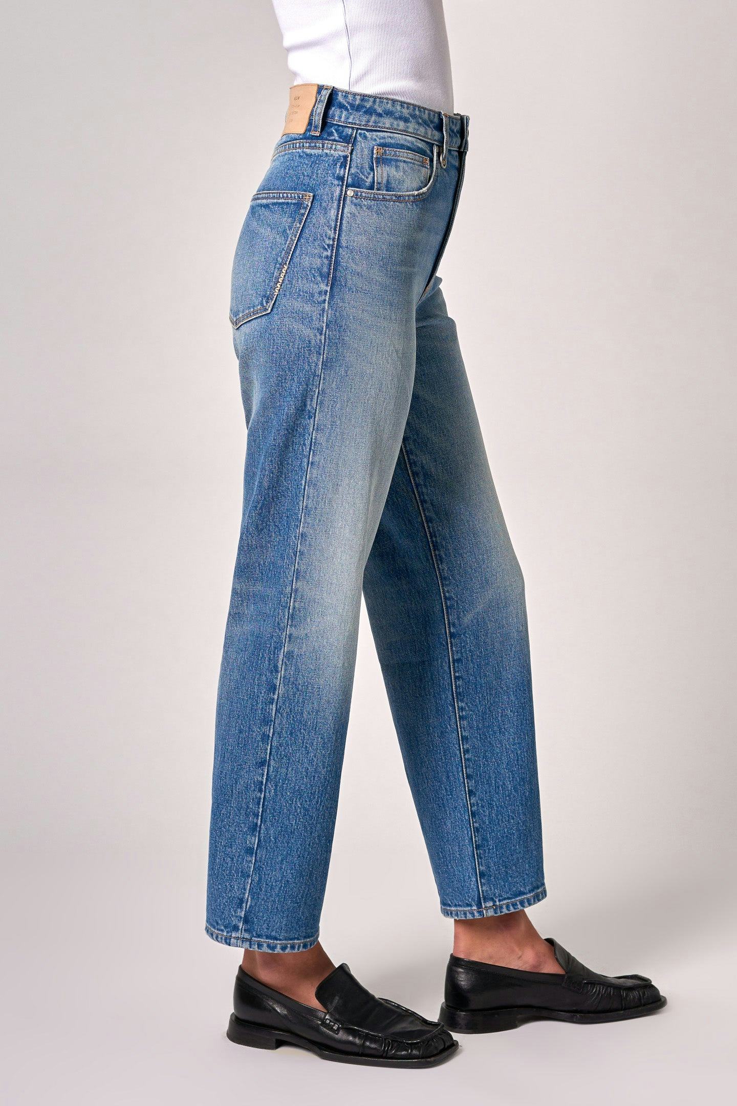 Edie Straight - Anonymous Neuw mid grey womens-jeans 
