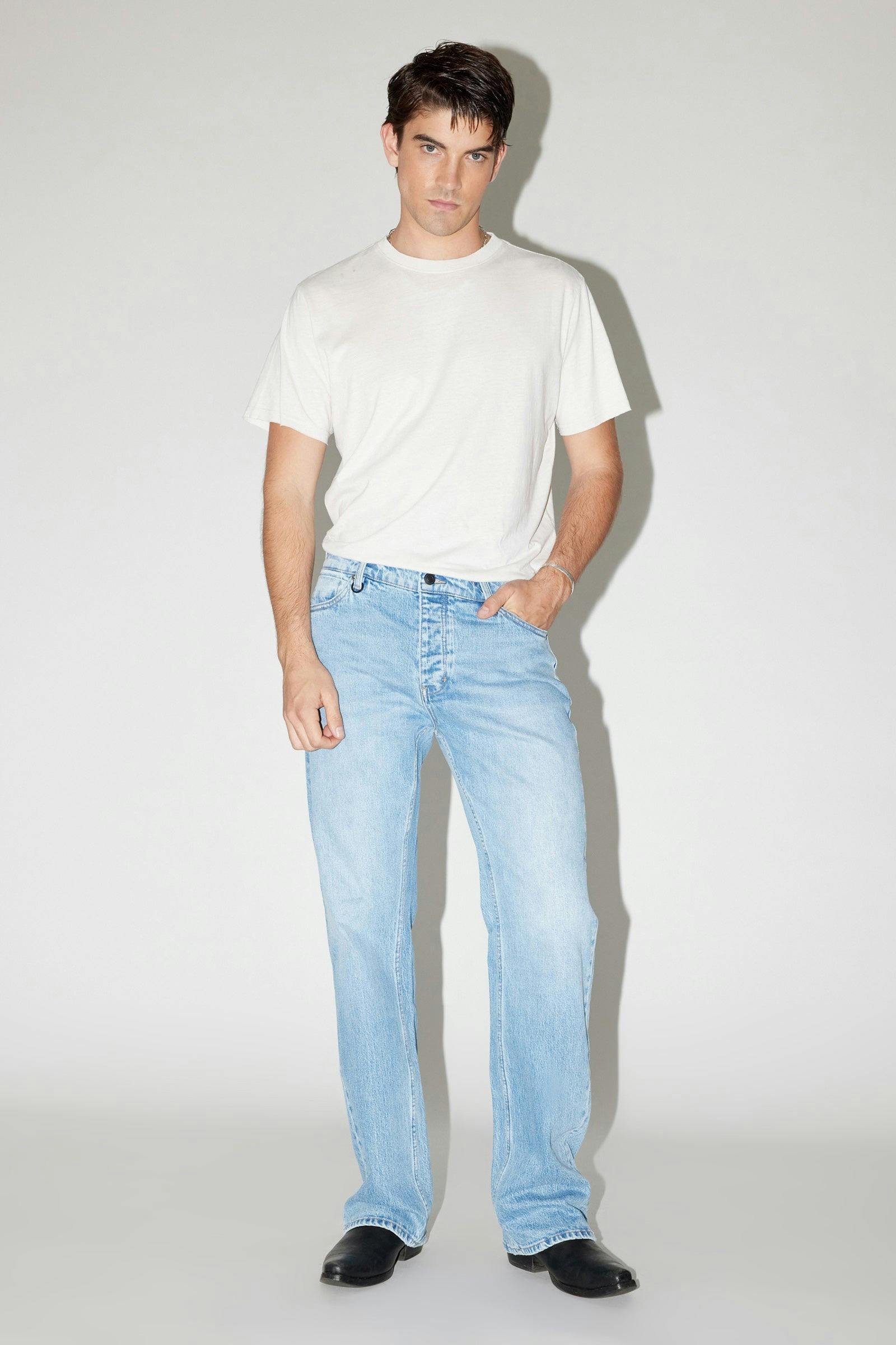 Julian Relaxed - Fender Neuw light lightblue mens-jeans 