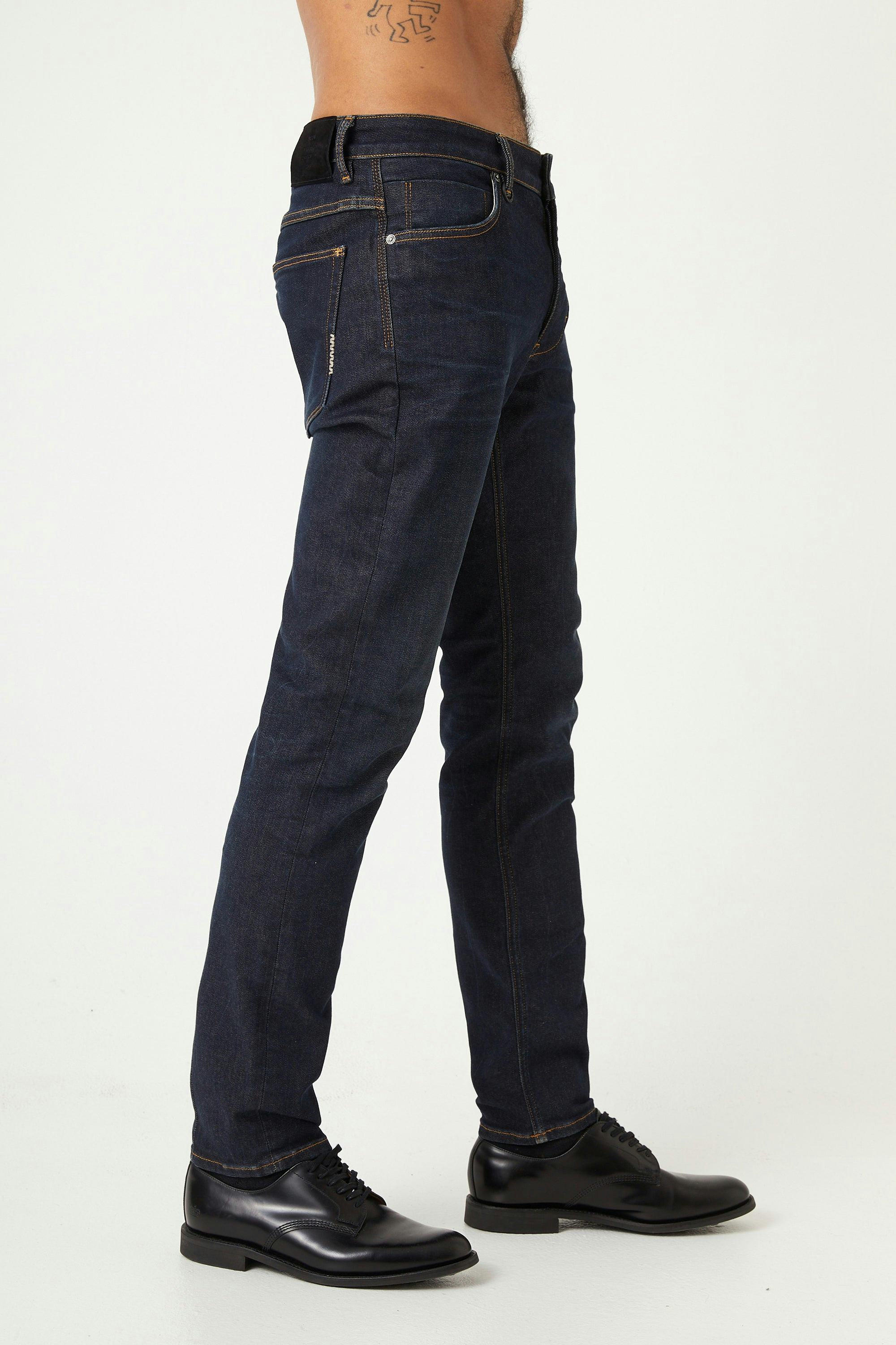 Lou Slim - Typecast Neuw dark black mens-jeans 