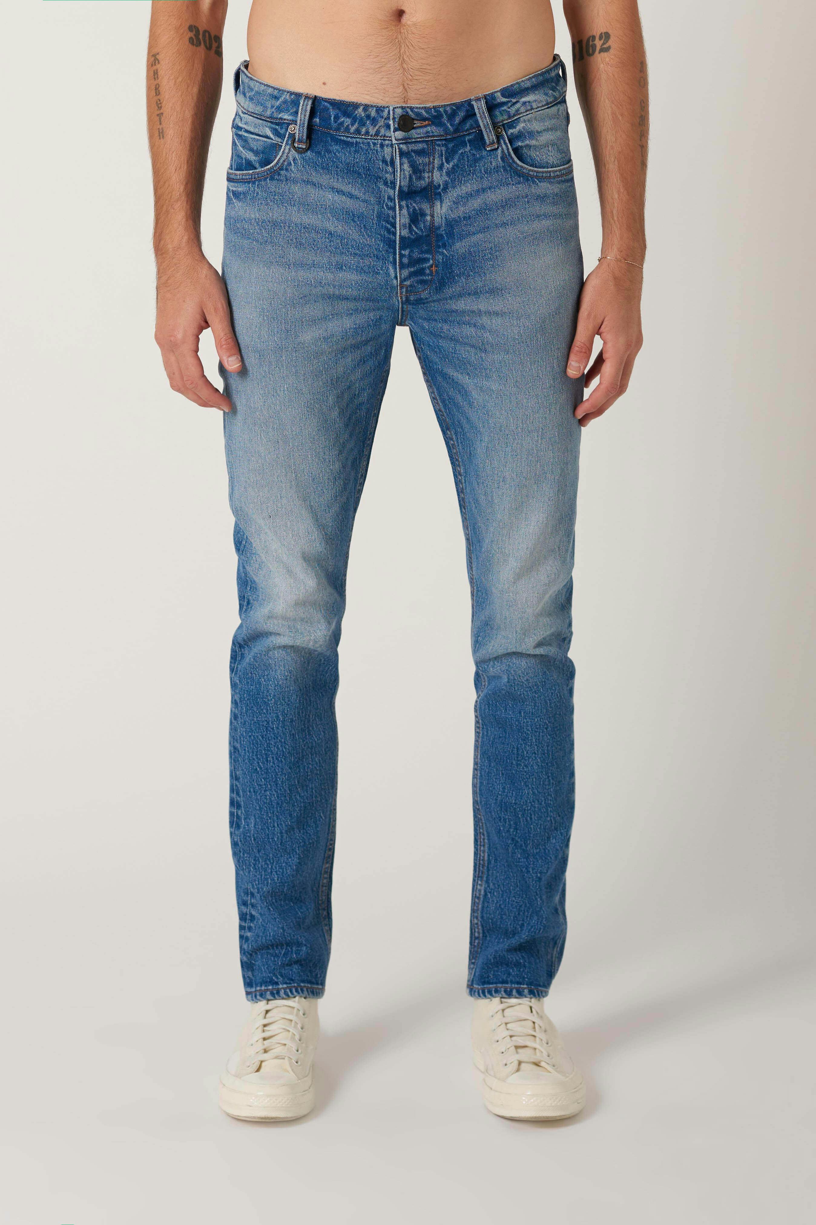 Ray Tapered - Model Neuw mid blue mens-jeans 