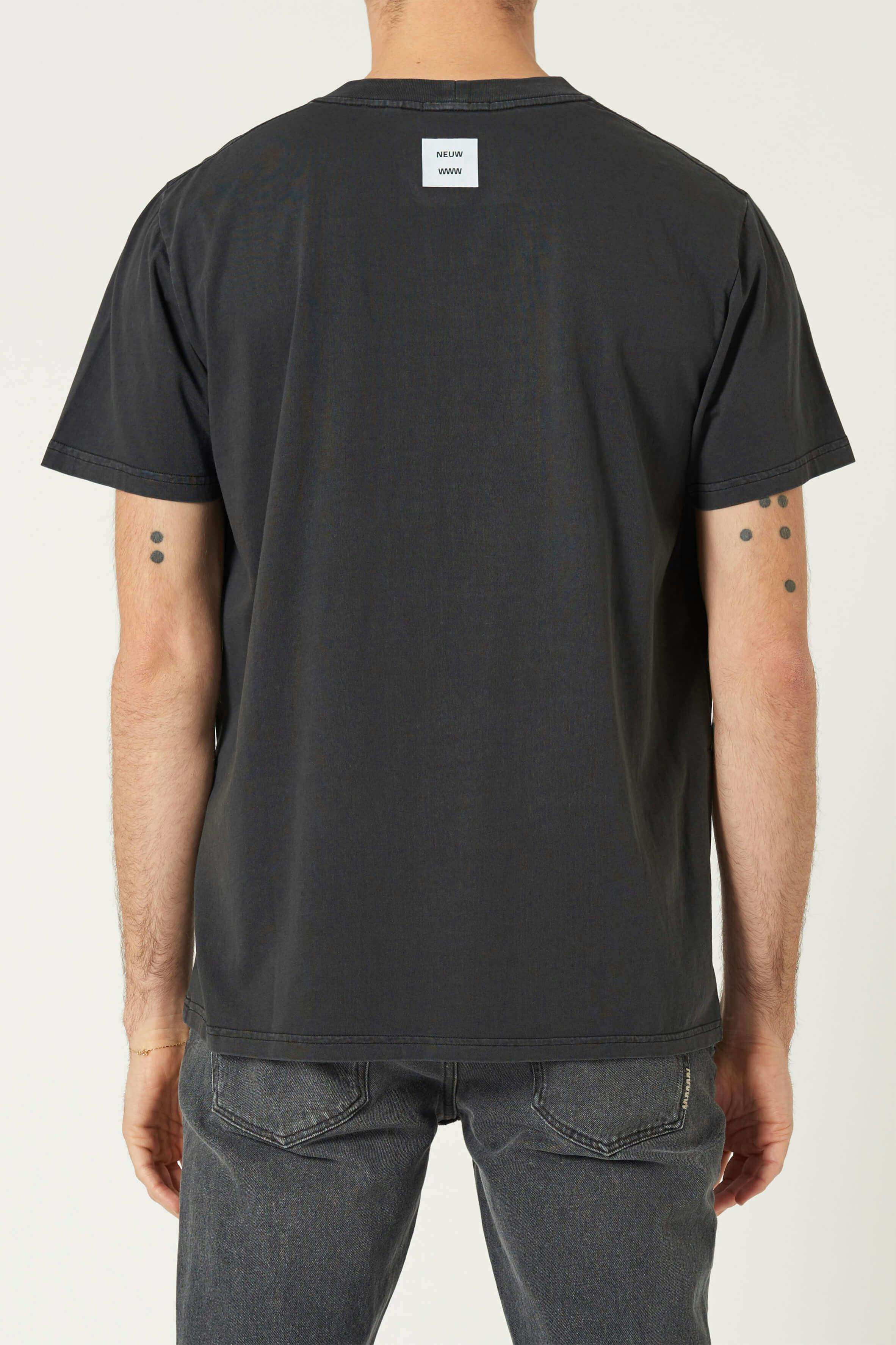 New Order Band Tee - Black Neuw relaxed grey mens-t-shirt 