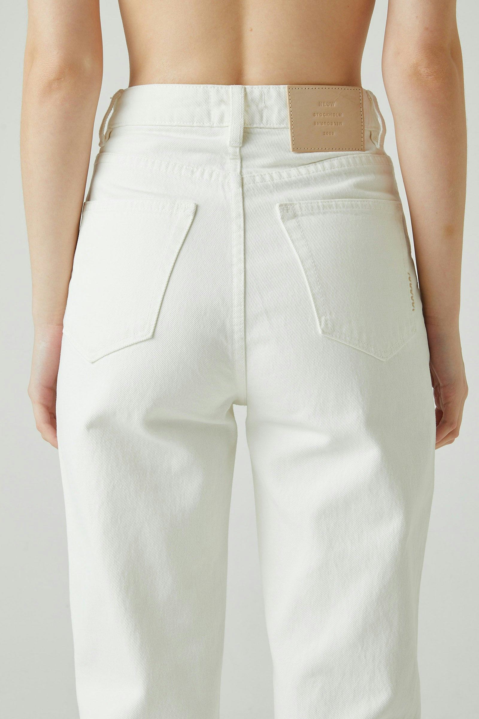 Nico Straight - Off White Neuw light lightgrey womens-jeans 