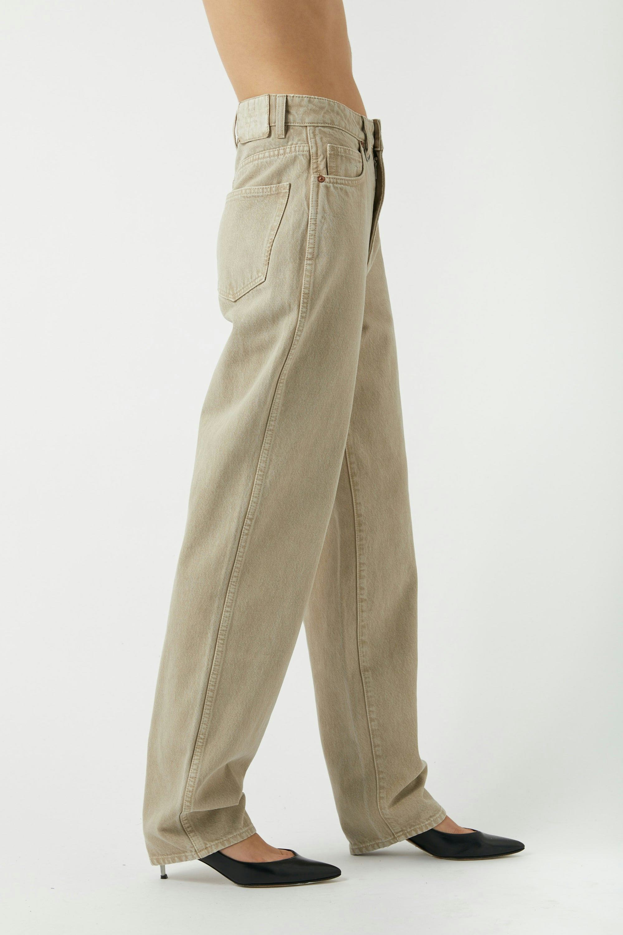 Sade Baggy - Mushroom Neuw light lightbrown womens-jeans 