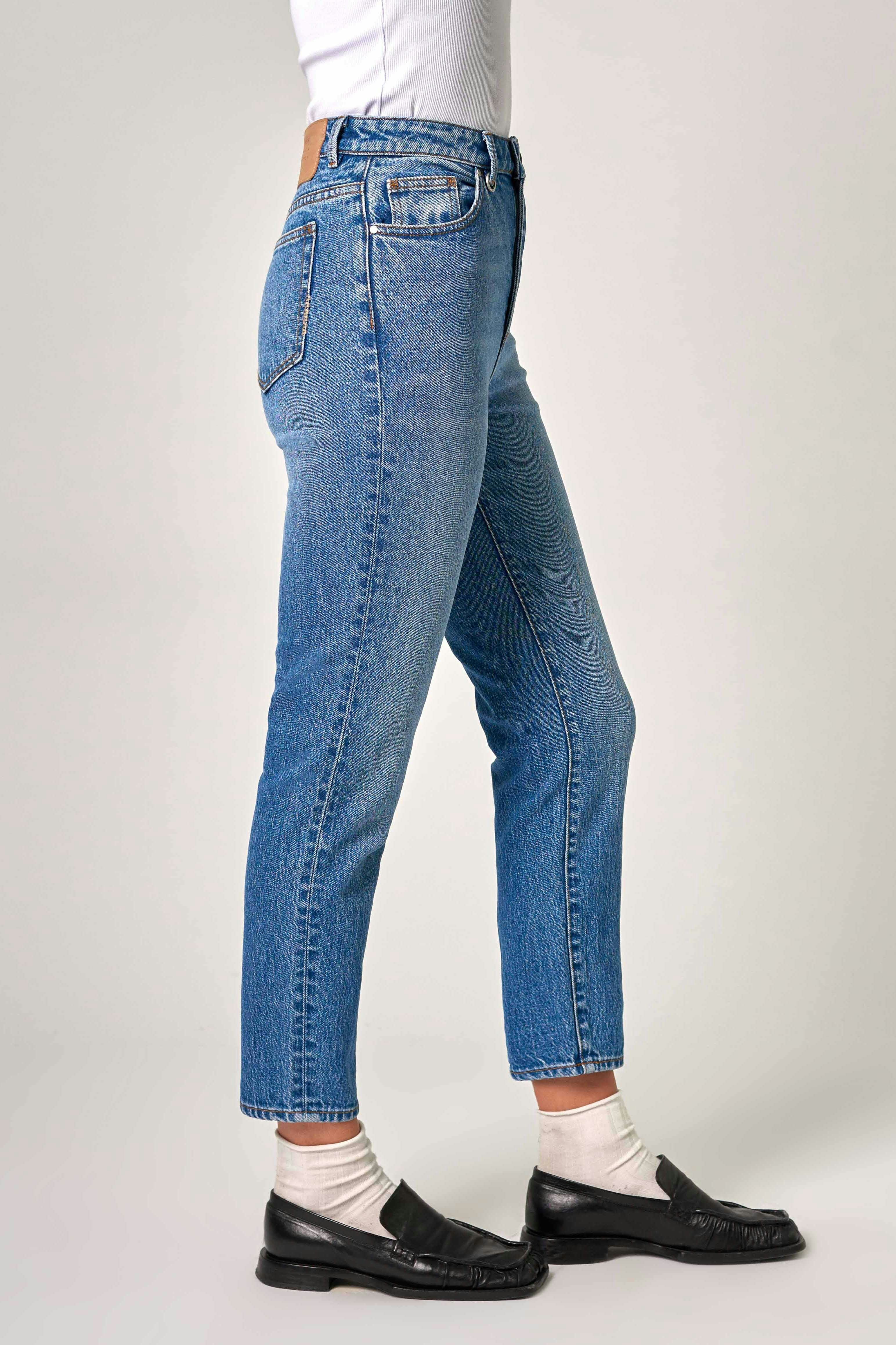 Lola Mom - Fazed Neuw mid grey womens-jeans 