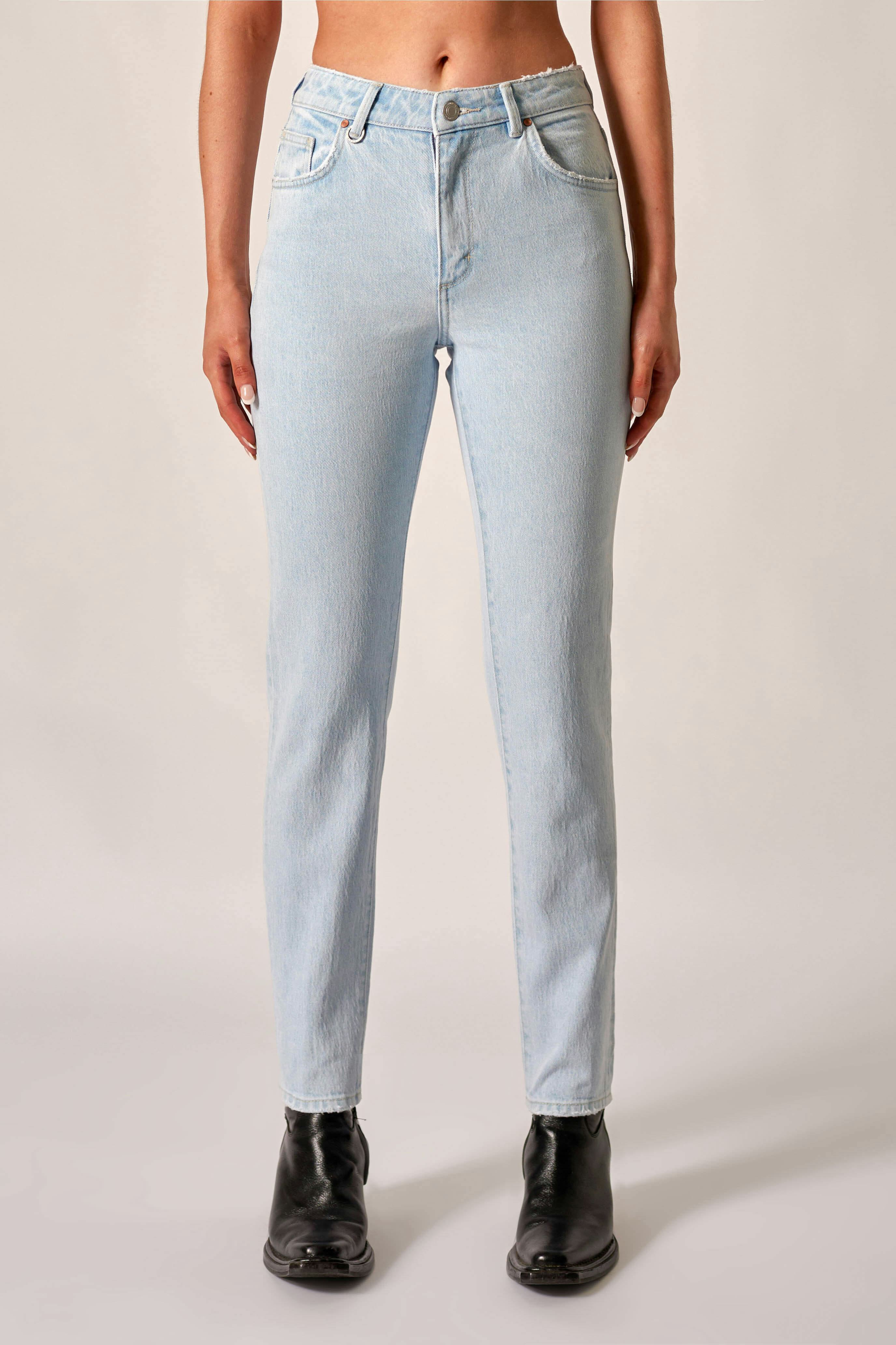 Lexi Straight - Ozone Neuw light grey womens-jeans 