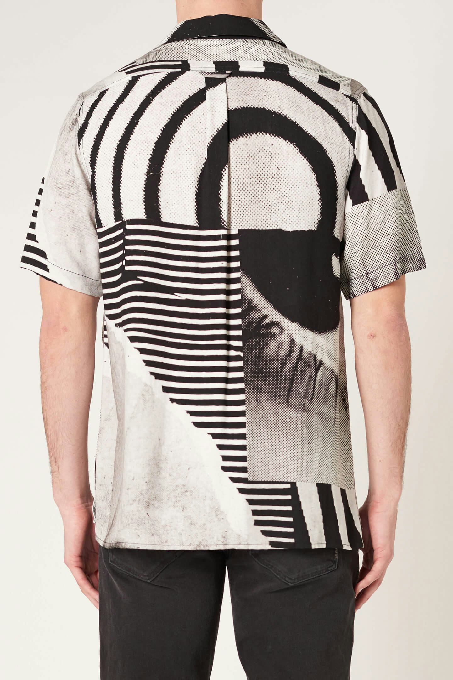 Turrell Art Shirt 6 - Black Neuw straight silver mens-shirt 