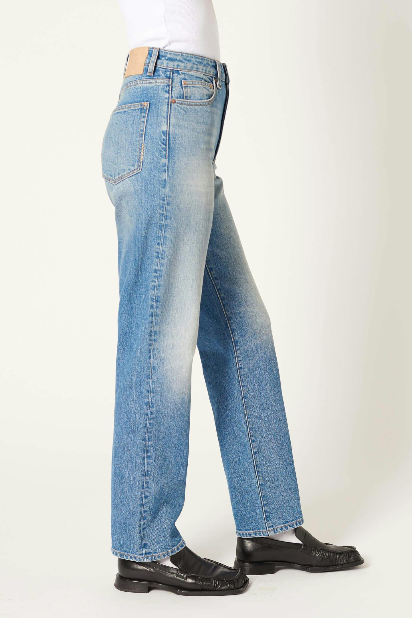 Nico Straight - Abandon Neuw mid blue womens-jeans 