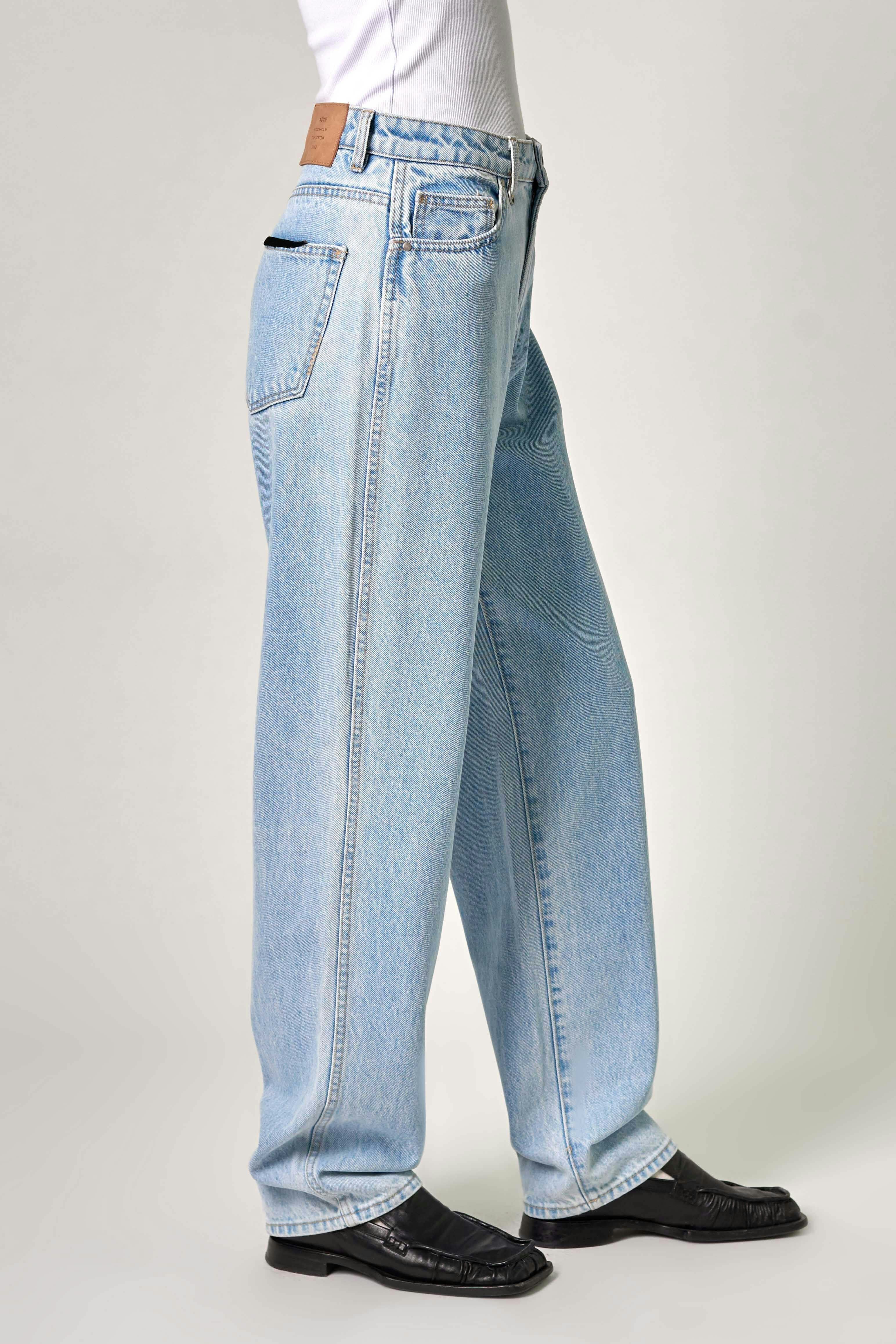 Sade Baggy - Zero Vinyl Neuw light blue womens-jeans 