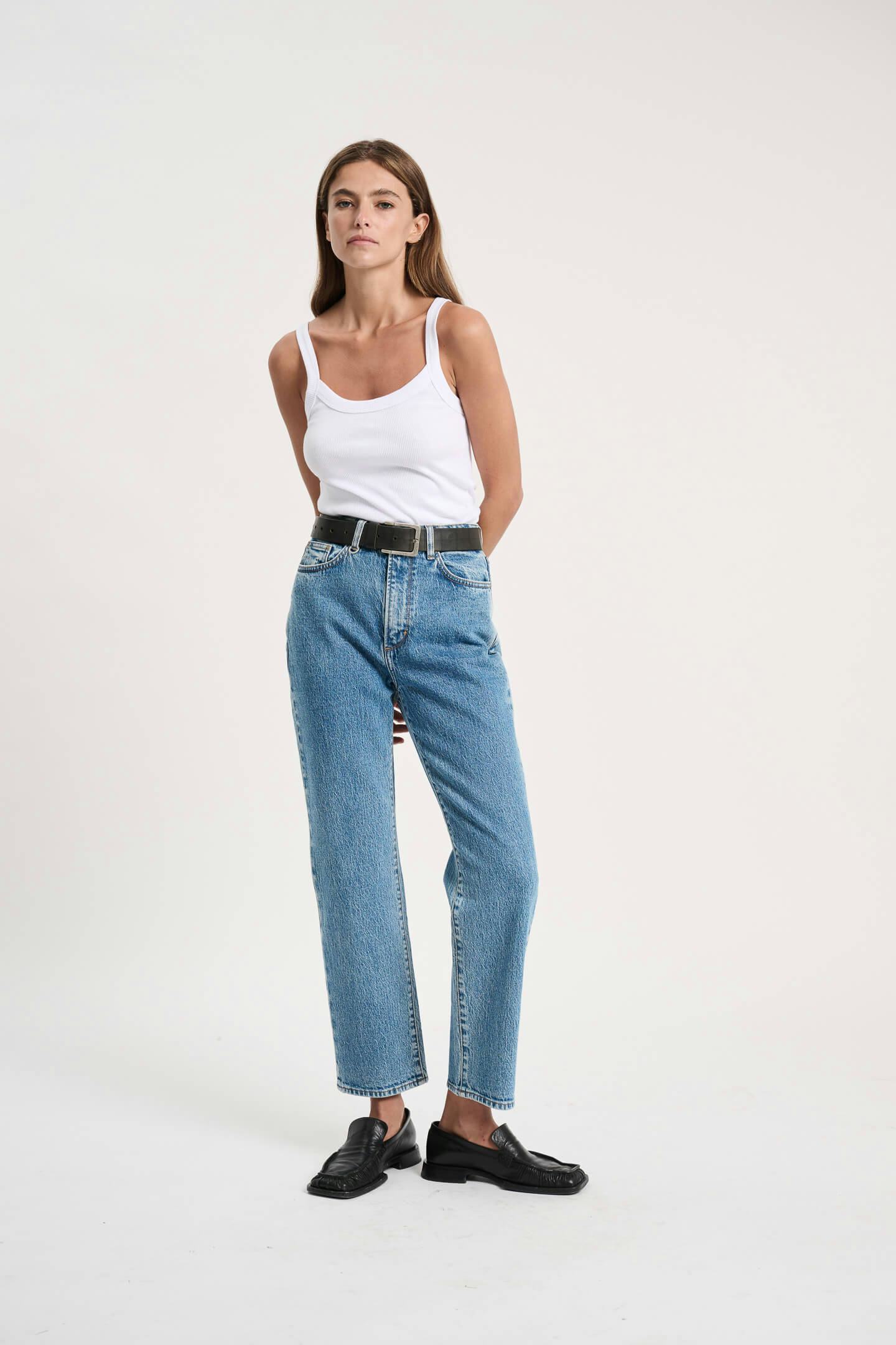 Nico Straight - Horizon Neuw mid blue womens-jeans 